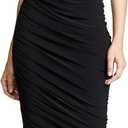Norma Kamali Women's Diana Gown (Medium, Black)