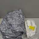 Homemate Heated Blanket Electric Throw - 50"x60" Heating Blanket Throw 1/2/4/6/8 Hours Auto-Off 10 Heat Level Over-Heat Protection Flannel Sherpa ETL Certification (01 - Light Grey)