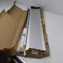 Ruedamann 8FT Portable Wheelchair Ramp, 600 lbs Per Pair Capacity, Adjustable Aluminum Ramps for Wheelchairs, 8" Width Wheelchair Ramps for Home Steps, Doorways, Curbs