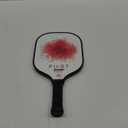 Franklin Sports Pickleball Paddle - Pilot Polypropylene Core Pickleball Racket - Official USA Pickleball (USAPA) Approved Pickleball Paddle - Lightweight Pro Racket - 10mm Thick Core (Red)