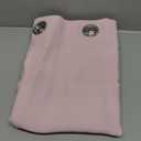 NICETOWN Nursery Essential Thermal Insulated Solid Grommet Top Blackout Curtains/Drapes (1 Pair, 42 x 63 inches in Baby Pink)