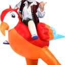 Inflatable Costumes Adult Halloween Blow up Ride-on Outfit Funny Cosplay for Men Women Halloween Party Cosplay