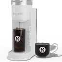 Keurig K-Iced Coffee Maker, Single Serve K-Cup Pod Iced Coffee Maker, With Hot and Cold Coffee Capabilities, Brews Any K-Cup Pod, White