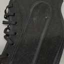 Ankle Brace for Sprained Ankle, Black Lace up Ankle Brace, Ankle Stabilizer Brace for Men Women, Achilles Tendon Support Brace for Left & Right, Dark Black/L