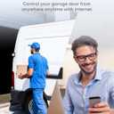 meross Smart Garage Door Opener Remote, Compatible with Amazon Alexa, Google Assistant and SmartThings, Enhanced Compatibility, App/Voice Control (Non HomeKit Version)