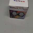 Strobe Lights Halloween, Telbum Colorful Strobe Light for Parties, Super-Bright 54 RGB LED Mini Strobe Lights with Remote Control Sound Activated, Plug-in Flash Light for Room DJ Stage Wedding 2Pack