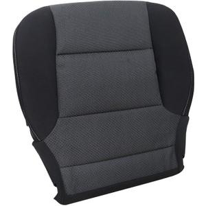Priprilod Driver or Passenger Bottom Replacement Cloth Seat Cover Black?#H0U or 4AA? Fit for Chevy Silverado Tahoe Suburban/GMC Sierra Yukon 1500 2500HD 3500HD 2014 2015 2016 2017 2018 2019