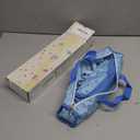 BABESIDE Baby Doll Crib Set for 18 Inch Dolls, Foldable Baby Doll Bed Playpen Toy Crib with Storage Bag for Reborn Baby Doll Accessories