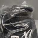 Ski Bag and Boot Bag Combo, Padded Skis Bag for Air Travel, Safety Reinforce Ski Carrier Bag Fits for Skis Up to 200 CM and Boots Up To Size US13, Water- resistant Ski Travel Bag (Black & White)