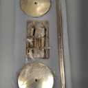 6Pcs Tall Candlestick Holders, Metal Taper Candle Holders Stand Set, Vintage Wedding Table Centerpiece, Fireplace Mantle, Home Dining Room Decor(Color:Gold)