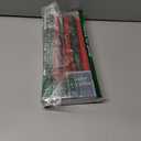 Hyoola Christmas Candles - Green and Red Taper Candles 10 Inch Dripless, 12 Pack Unscented Holiday Candles - European Made