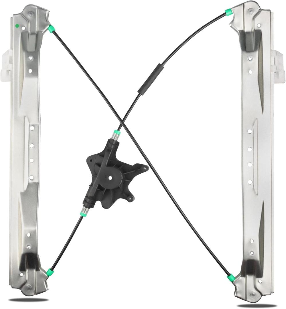 Front Driver Side Power Window Regulator Without Motor Replacement for Chrysler Town & Country, Dodge Grand Caravan, Ram C/V, VW Routan, 2008 2009 2010 2011 2012 2013 2014 2015 2016, 749-508