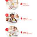 Skip Hop Baby Follow-Me Bee Tummy Time Crawl Toy 3-Stage Infant Sensory Development with Lights Sounds and Music Explore & More Age 5m+