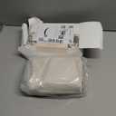 Aveniee Travel Makeup Bag Small, Vegan Leather Cosmetic Pouch for Purse, Wide-open Toiletry Organizer with Dividers & Zipper for Women-Beige