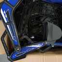 GarveeLife 3 in 1 Ride on Tractor, 24V Ride on Toy for Big Kids, Excavator Bulldozer - Battery-Powered Electric Vehicle w/Trailer, Digger, Remote Control, LED Lights, Music, USB, Battery Powered, Blue