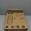 PRAKI Airtight Food Storage Containers Set with Lids - 24 PCS, BPA Free Kitchen and Pantry Organization, Plastic Leak-proof Canisters for Cereal Flour & Sugar - Labels & Marker (Black)