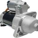 18413 New Starter Motor Replacement for Kubota ZD326 ZD331 ZD25 ZD28 D1105 Zero Turn Mower 25HP Diesel Engine OE#: 1G069-63010 1G069-63011 1G069-63012 77700-02596 428000-1160 SND0476