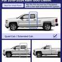 Floor Mats for 2009-2018 Dodge Ram 1500 Quad Cab & 19-24 Classic Quad Cab