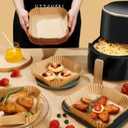 Small Air Fryer Liners Disposable 2 Qt for COSORI 2.1 Qt Air Fryer, Parchment Paper Baking Sheet Mini Air Fryer Liners