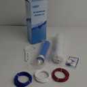 1812-75GPD Reverse Osmosis Membrane Kit with RO Membrane Housing,Wrench,1/4" Quick-Connect Fittings,Check Valve and Water Pipe Replacement for Under Sink Home Drinking RO Water Filter System