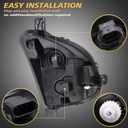 Left Driver Side Fog Lights Signal Assembly Compatible With 2018 2019 2020 2021 Chevy Equinox Bumper Lamp Fog Light Replace#85161291