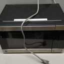 GE GCST10A1WSS 1.0 Cu Ft Convection Microwave Oven, 1050W Countertop Air Fry Microwave with Broil & Crisper Pan, Compact Stainless Steel Design