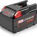28V 6000mAh Li-Ion Battery Compatible for Milwaukee Batteries 6Ah Battery Compatible with Milwaukee 28V Tools Mk-28 Mk-28B, Mk-28BX, 48-11-2830, V28, 0726-20, 0719-20, 0779-22