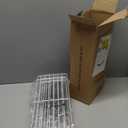 Aitatty Hanging Shower Caddy Bathroom Organizer: Rustproof Shower Shelf Racks Over Shower Head - No Drilling Inside Bath Shower Rack Shelves Over Showerhead for Shampoo with Soap Holder White