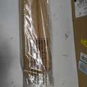 LazBlinds No Drill Bamboo Roman Shades, 26" W x 48" H, Star-Brown