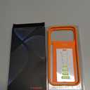 TORRAS Shockproof for iPhone 17 Pro Max Case with Camera Control Button, [12FT Military Grade Drop Protection] Enhanced Grip & Soft Touch Translucent 17 Pro Max Case with DIY Buttons, Neon Orange