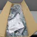 2 Pack 4 FT Snowy Artificial Potted Christmas Tree with 60 LED Lights,Warm White and Colored Changing,8 Lighting Mode&Timer,Battery Operated,Small Xmas Tree,Outdoor Front Door Porch Home Decoration