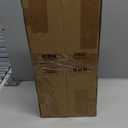 White Decorative Farmhouse Curtain Rods 2 Pack: 18-45" Adjustable Heavy Duty Single Window Curtain Rod for Bedroom Living Room, White Boho Rustic Drapery Rods with Vintage Twist Finial Easy Install