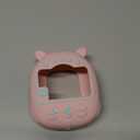 JCHPINE Silicone Cover Case for JBL Clip 5 Ultra Portable Bluetooth Speaker, Protective Skin Accessories for JBL Clip 5 Pro Sound Bluetooth Speaker Stand Up (Only Case) (Pink)