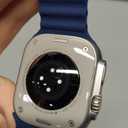 Apple Watch Ultra 2 [GPS + Cellular, 49mm] - Titanium Case with Blue Ocean Band, One Size