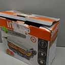 IMUSA Stainless Steel Panini Press Electric with Adjustable Temperature Settings and Nonstick Plates, 1200W (Large)