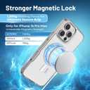 ALTURIZ for iPhone 16 Pro Max Case [6.9"] Compatible with MagSafe, [Military-Grade Protection], Shockproof, Non-Yellowing, Women Mens Girls Boys, Magnetic Phone Case for iPhone 16 Pro Max, Clear