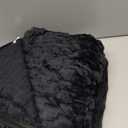 BOACAY Packable Travel Blanket for Airplane, Car - Compact Office Blanket - Portable Pillow for Adults, Kids with Case, Luggage Sleeve, Backpack Clip (Single, Black)