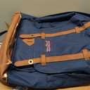 JanSport Cortlandt Laptop Backpack, Navy, 15” Laptop Sleeve-Synthetic Leather Shoulder Computer Bag with Large Compartment, Padded Straps- Rucksack for Men, Women,  Navy
