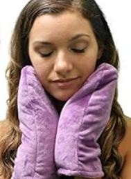 Mars Wellness Heated Microwavable Booties - Microwavable Socks Heated Booties for Women and Men - Herbal Hot/Cold Deep Slippers Women (Mauve) (Pack of 1)