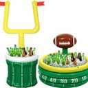 Bencailor 2 Pcs Inflatable Football Cooler for Parties Blow up Drink Rugby Cooler Party Decorations Football Party Supplies Inflatable Ice Bucket for Game Day Picnic Beer