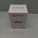 Upgraded Projector with WiFI 6 and Bluetooth Mini Portable Smart Video Theater 4K HD 1080P Outdoor Screen Movie Home TV Monitor PC Games 180 Rotatable Compatible for Laptop Tablet Computer