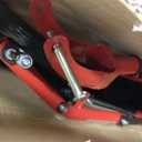 Drive Medical Rollator Walker with Seat - Stable Mobility Support - Height Adjustable - Durable Steel Frame Construction - Smooth 7.5" Wheels - Foldable Frame - 350 Lb Limit - Red