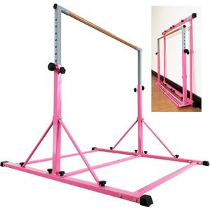 MARFULA Gymnastic Bar for Kids and Teenage Ages 3-20, 350 lbs Weight Capacity, Gymnastic Kip Bar Horizontal Bar for Gymnast, Gymnastic Training Equipment for Home and Gymnastic Center Use