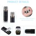 50pcs Double-Wire Plug-in Connector with Locking Buckle, Quick-Clip Fasteners Multi-Purpose Snap-On Blocks for Strip Lights DIY Crafting, Low-Voltage Decor & Model Kits