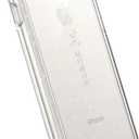 Speck Products GemShell iPhone SE (2022) Case| iPhone SE (2020)| iPhone 8| iPhone 7 - Clear with Gold Glitter/Clear