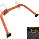 Ladder Stabilizer,Accessory for Roof Gutter Wing Span/Wall Extension Ladder Standoff Arms,Extension Ladder Accessory for Roof Gutter