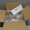 Belt Organizer - 2 Pack Clear Stackable Belt holder For Closet Drawer Storage - 5 Compartments with Removable Dividers, Multi-Purpose Display Bins With Inserts For Ties,Socks,underwear (2)