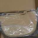 3-Tier Decorative Cotton Rope Hanging Basket, Wall-Mounted Woven Storage Organizer Bag, Jute