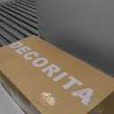 Shiplap Felt Wall Panels for Interior Decor, Accent Paneling for Bedroom & Office, Peel and Stick, Sound Absorbing 24 Pack Felt Wall Tiles with Adhesive - Olive