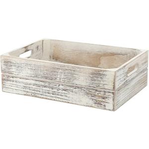 Wood Wine & Glass Rack 18.9 x 9.84 x 4.33 Inch